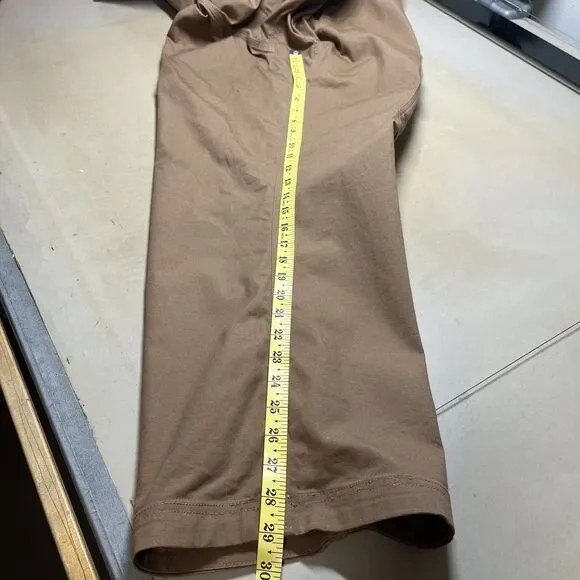 Duluth Trading Mens Flex Fire Hose Pants Size 40x29 Relaxed Fit Khaki Workwear - Picture 13 of 13